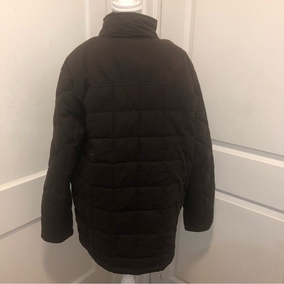 Ll bean mens down filled winter coat size large tall - Picture 4 of 6